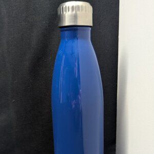 Stainless steel blue water bottle 16 oz by Tundra